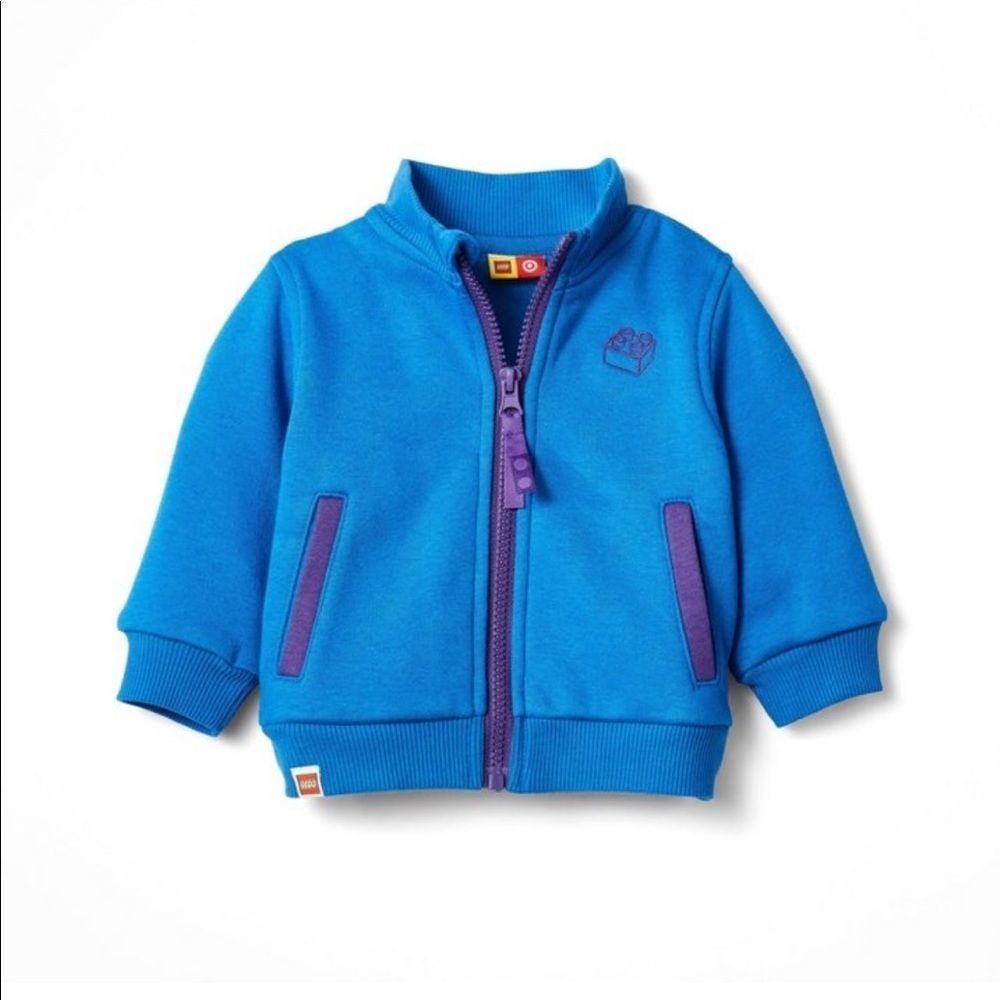 LEGO Collection x Target Baby Brick Em Track Zip-Up Sweater | Limited Ed…